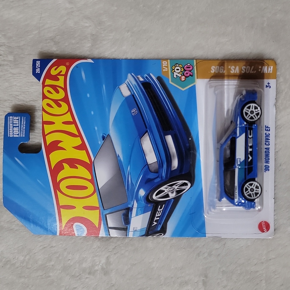 3 '90 Honda Civic EF Hot Wheels - Picture 4 of 6